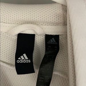 adidas white hoodie